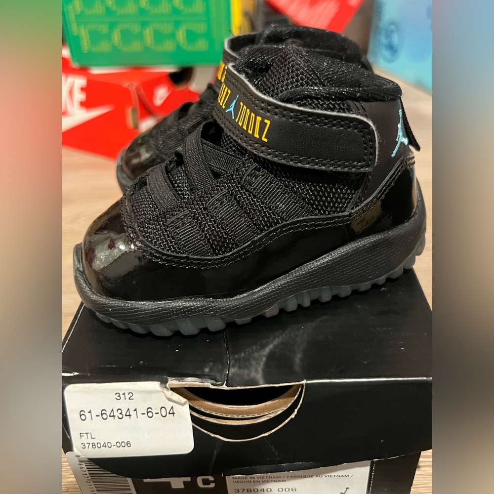 Baby toddler Jordan 11 gamma blue